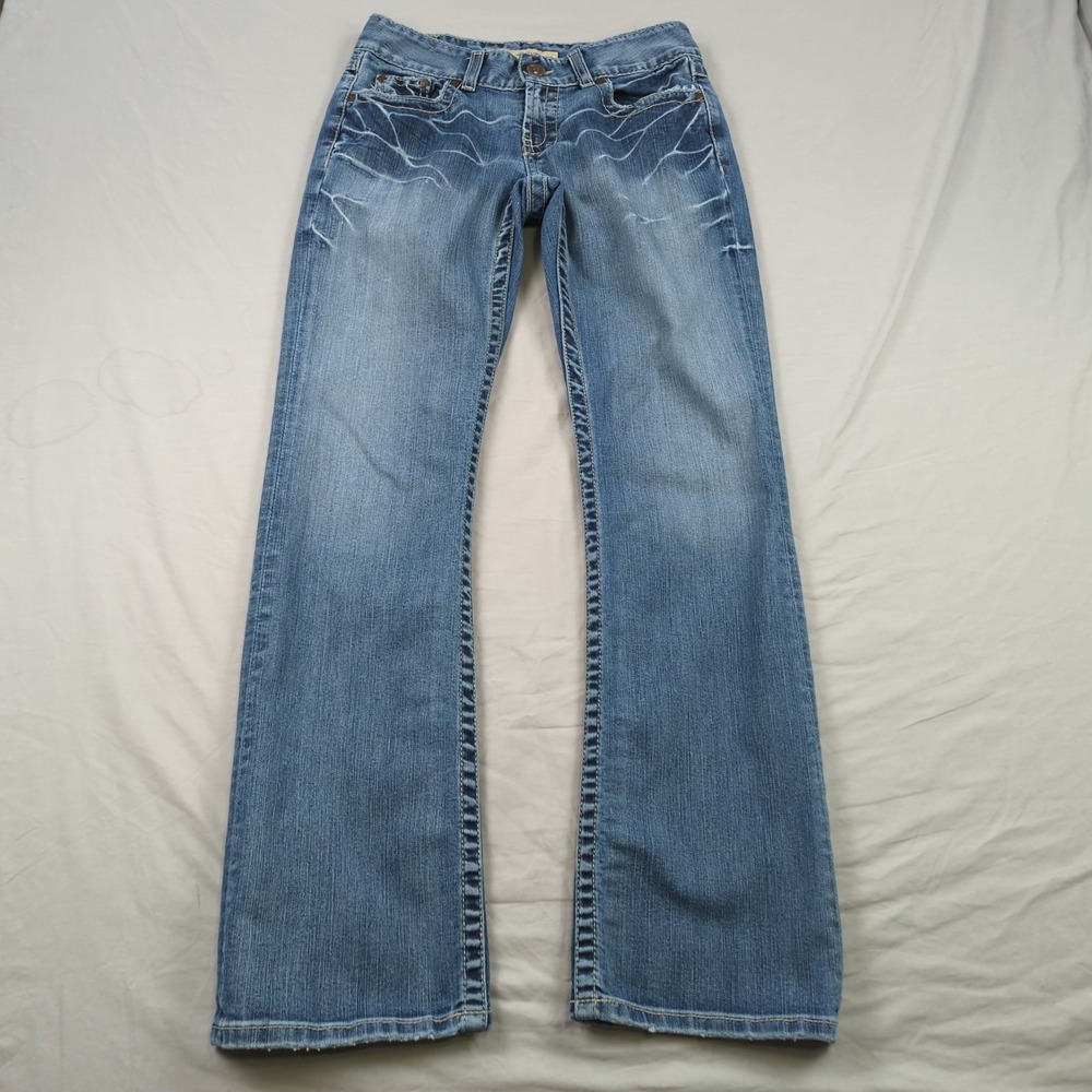 BKE Jeans Womens 28 Blue Culture Boot Cut Stretch Western Cowgirl Casual